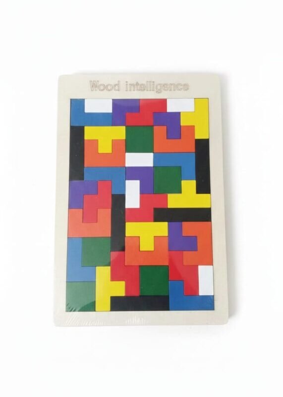 Wood Intelligence Tangram/Polyomino Wooden Puzzle