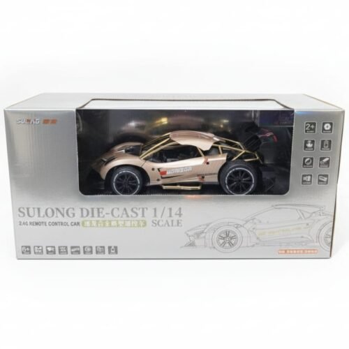 Ultimate Die-Cast 1:14 Scale 2.4G R/C Racing and Police Car