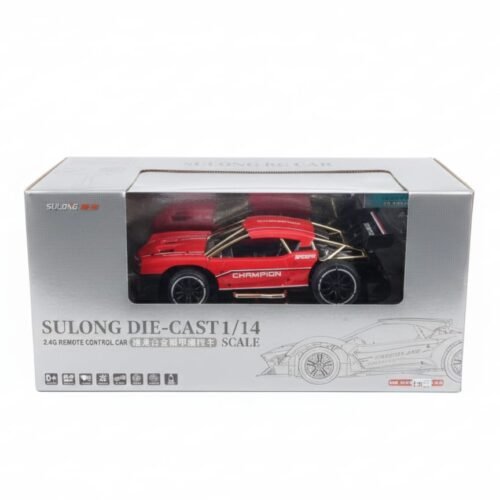 Ultimate Die-Cast 1:14 Scale 2.4G R/C Racing and Police Car