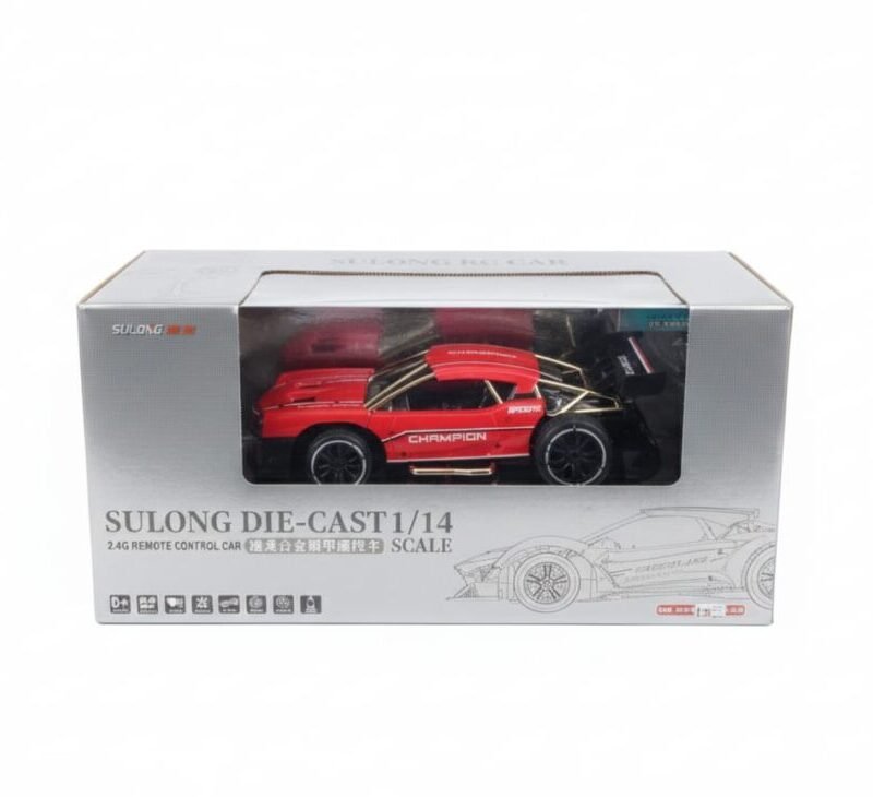 Ultimate Die-Cast 1:14 Scale 2.4G R/C Racing and Police Car