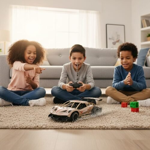 Ultimate Die-Cast 1:14 Scale 2.4G R/C Racing and Police Car