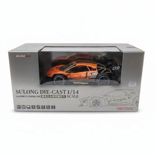 Ultimate Die-Cast 1:14 Scale 2.4G R/C Racing and Police Car