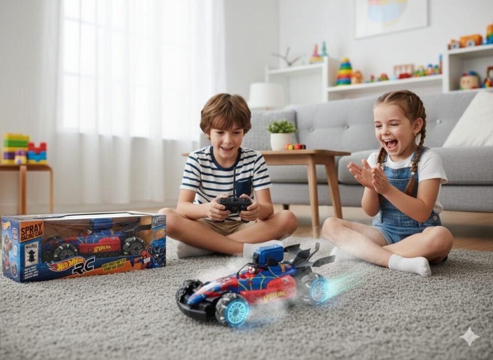 Hot Wheels RC Spray Drifting Stunt