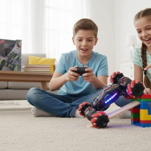 The 360° Stunt Climbing Car