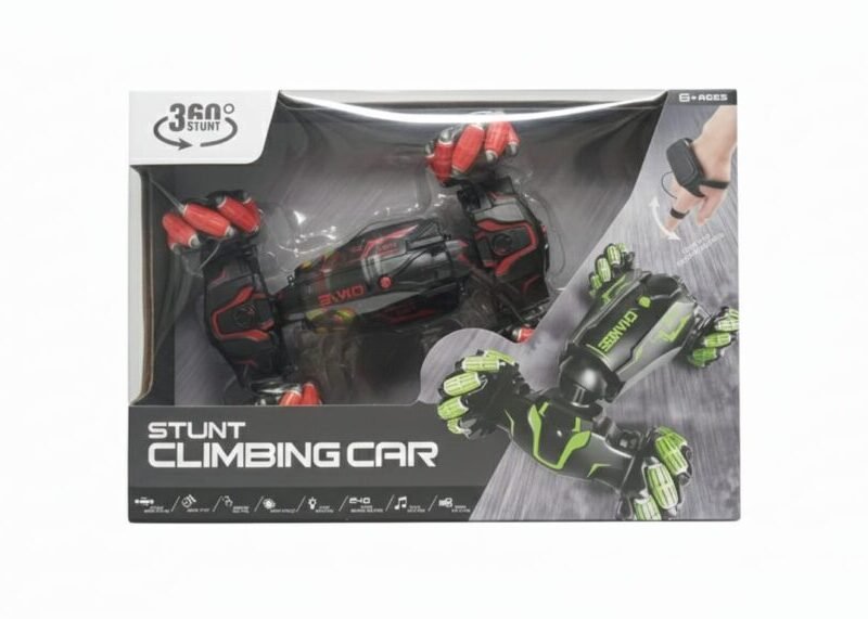The 360° Stunt Climbing Car