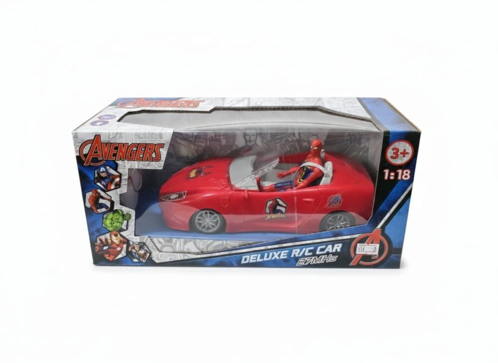 Ultimate Avengers Deluxe R/C Car: Spider-Man Edition