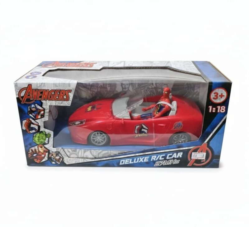 Ultimate Avengers Deluxe R/C Car: Spider-Man Edition
