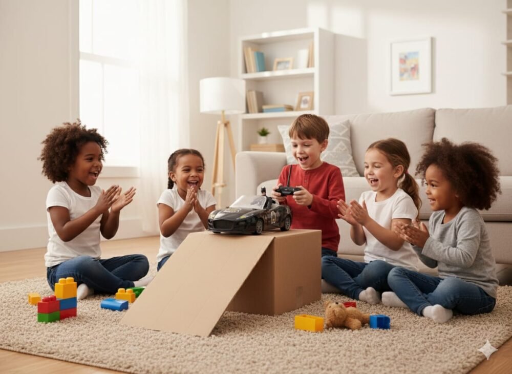 Epic Adventures Await with the Deluxe R/C Black Knight Sports Car