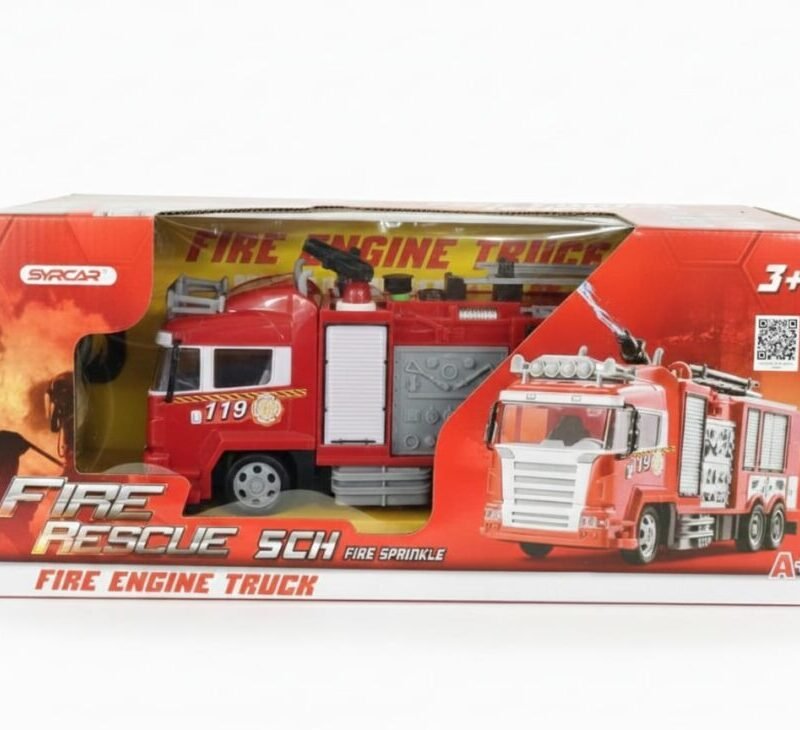 Command the Scene with the Ultimate R/C Fire Ladder Truck