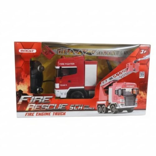 Command the Scene with the Ultimate R/C Fire Ladder Truck