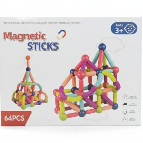 Magnetic Sticks 64PCS building set