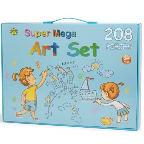 Super Mega 208-Piece Art Set