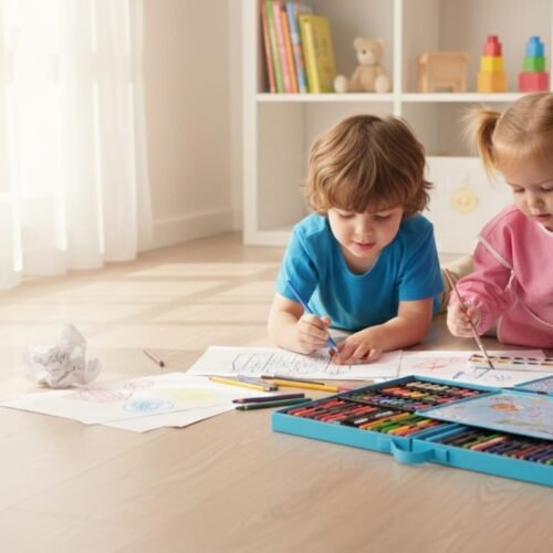 Super Mega 208-Piece Art Set