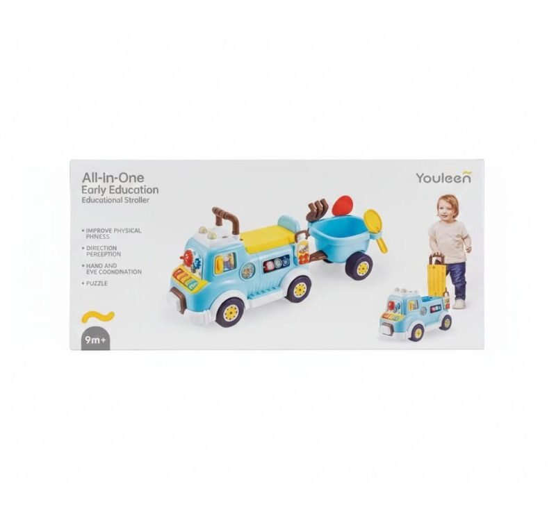 All-In-One Early Education Educational Stroller