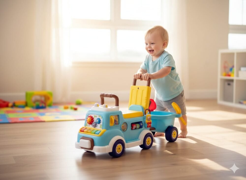 All-In-One Early Education Educational Stroller