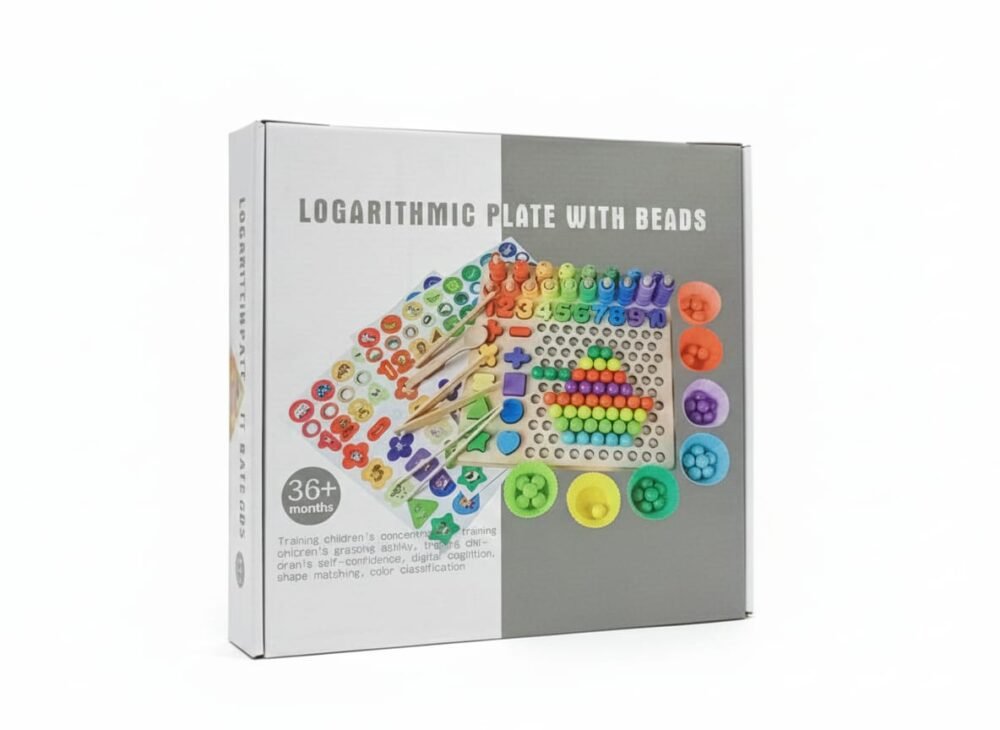 WhatsApp Image 2025-12-01 at 11.47.58 AM Logarithmic Plate with Beads