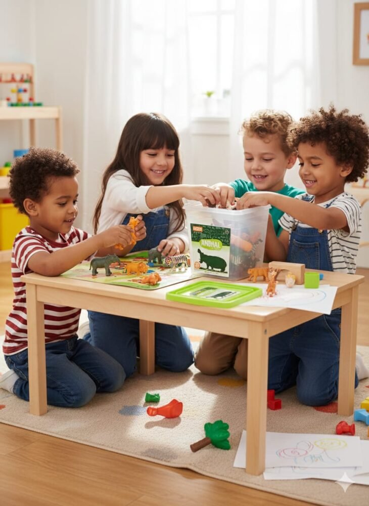 The World" 30 Pcs Animal Model Series