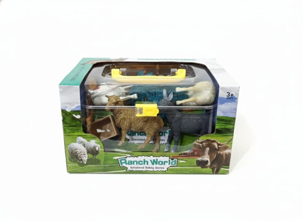 Simulated Farm Animal Toy Set