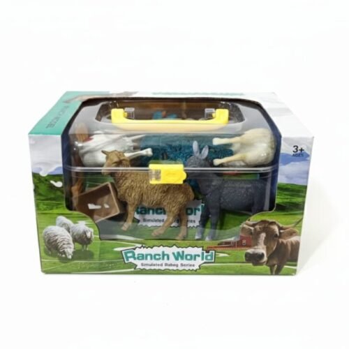 Simulated Farm Animal Toy Set