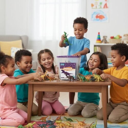 WhatsApp Image 2025-12-04 at 3.22.29 PM (1) Dinosaur The World Set 60-Piece