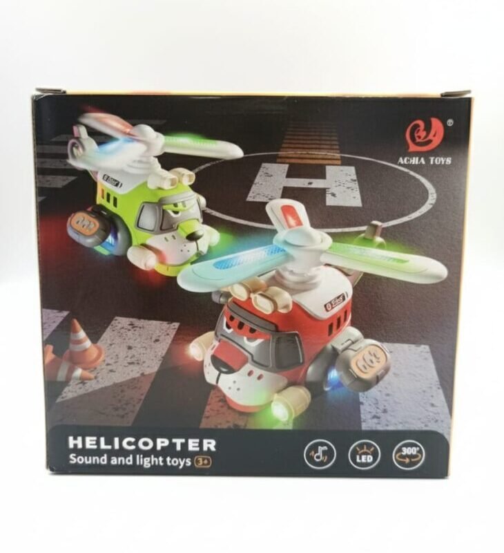 Acha Toys Deluxe Sound and Light Helicopter
