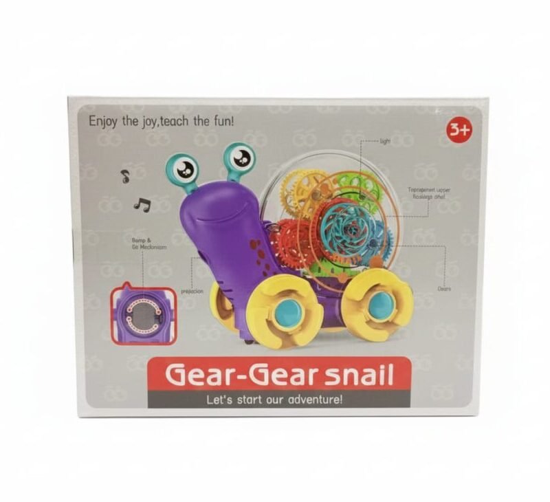 Gear-Gear Snail toy