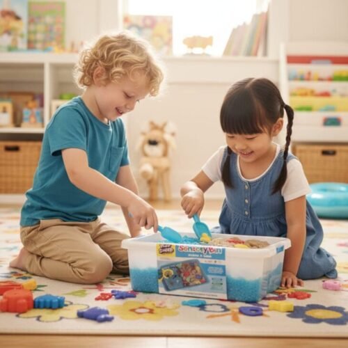 Ocean & Sand Sensory Bin