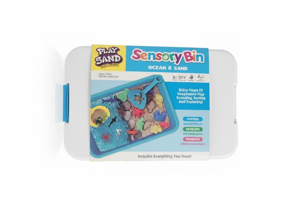 Ocean & Sand Sensory Bin