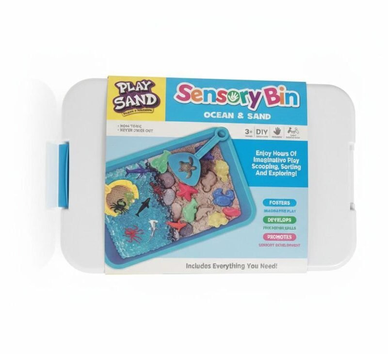 Ocean & Sand Sensory Bin