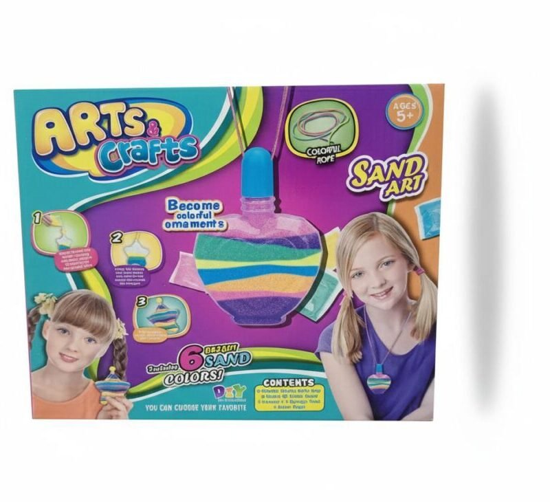 Rainbow Sand Art Bottles