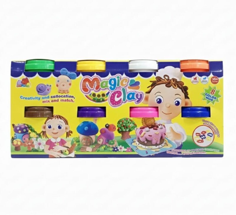 8 Color Mud Creativity Set