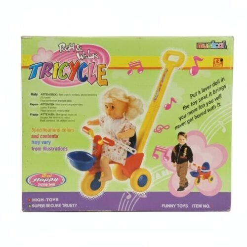 Push & Walk TRICYCLE Toy