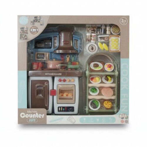 2-in-1 Kitchen Counter Suit Play Set
