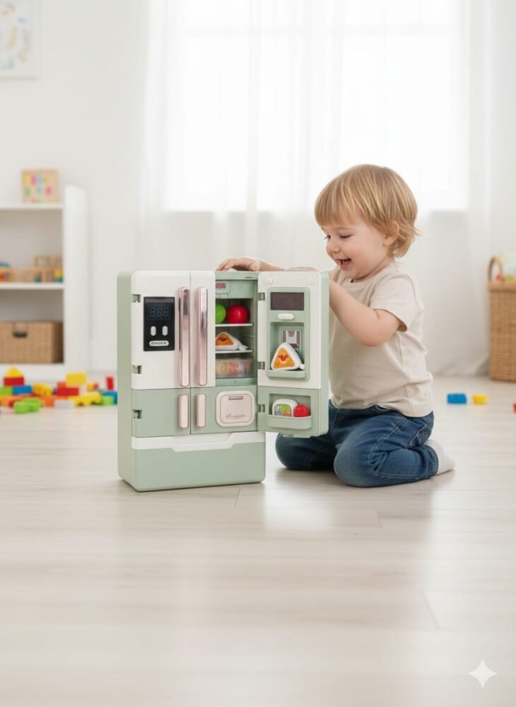 Interactive Refrigerator Toy Set
