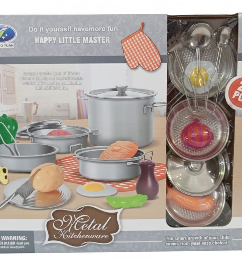 WhatsApp Image 2025-12-06 at 1.47.00 PM Happy Little Master Metal Kitchenware Toy Set