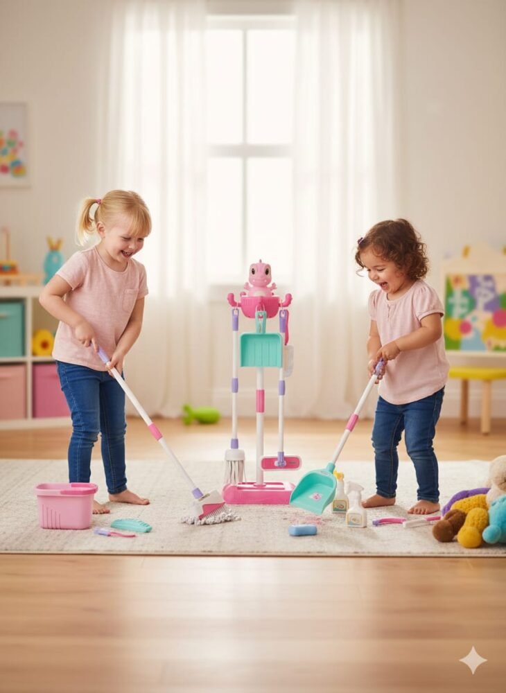 CLEAN TIME Little Helper Toy Set