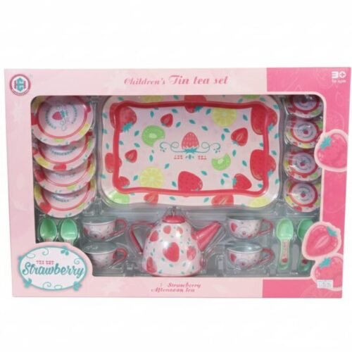 WhatsApp Image 2025-12-06 at 1.53.00 PM Delightful Strawberry Children's Tin Tea Set