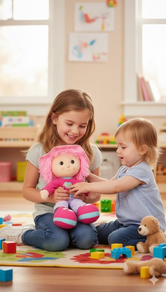 Pink-Haired Rag Doll