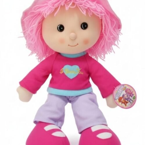 Pink-Haired Rag Doll