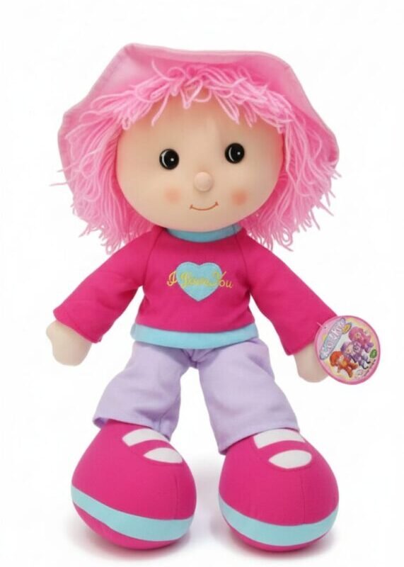 Pink-Haired Rag Doll