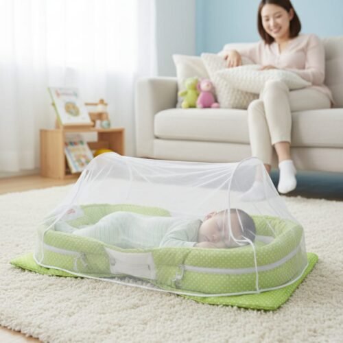 WhatsApp Image 2025-12-06 at 12.18.50 PM iBaby Portable Baby Separated Bed (0-4m)