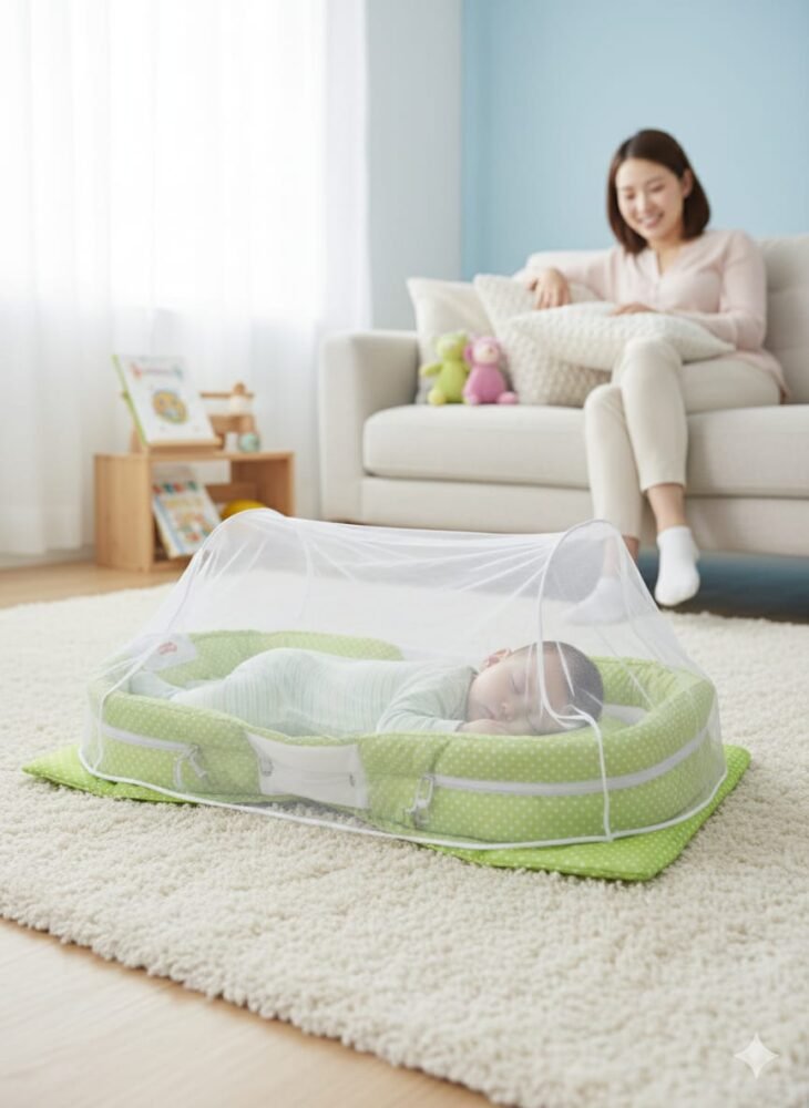 WhatsApp Image 2025-12-06 at 12.18.50 PM iBaby Portable Baby Separated Bed (0-4m)