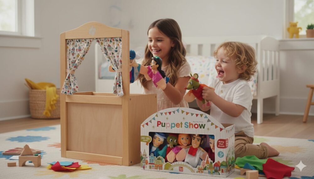 Fairy Tale Finger Puppet Show Set