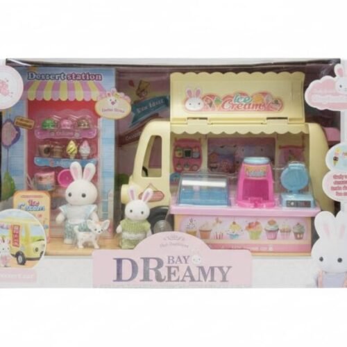BAY DREAMY Ice Cream & Dessert Station Playset