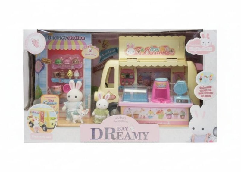 BAY DREAMY Ice Cream & Dessert Station Playset