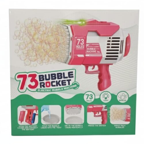 73 Bubble Rocket Electric Bubble Machine