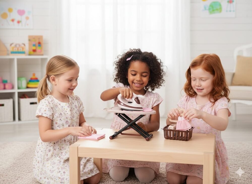 Mini Electric Iron Toy Set