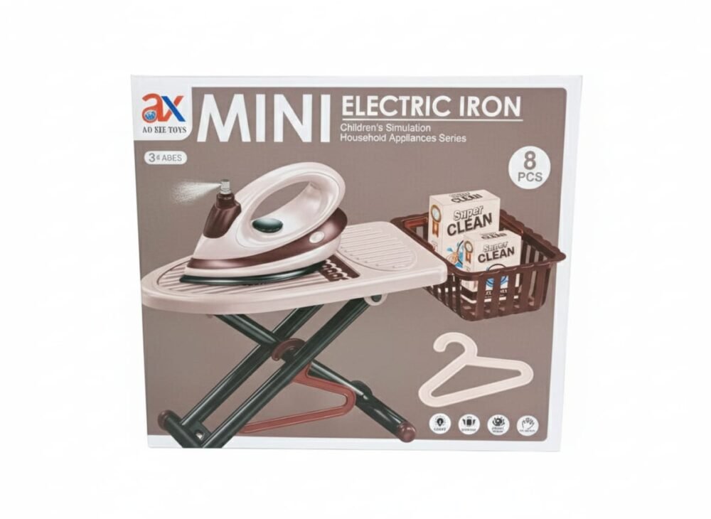 Mini Electric Iron Toy Set
