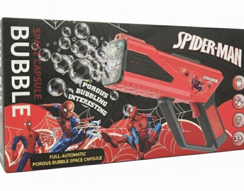 SPIDER-MAN Full-Automatic Bubble Space Capsule Blaster