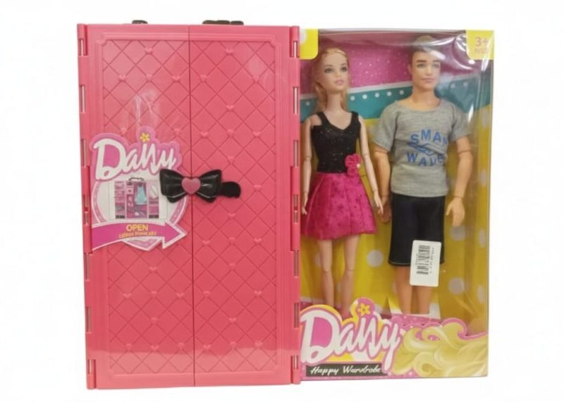 Dany Happy Wardrobe Doll Set